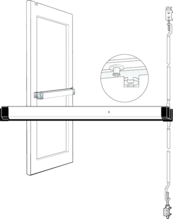 Adams Rite Exit Devices and Panic Hardware